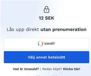 Unseald single purchase solution. 